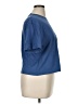 Fabletics Blue Short Sleeve Top Size XL - photo 4