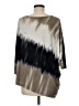 Clara Sun Woo Gray 3/4 Sleeve Top Size M - photo 2