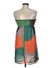 Roxy Print Green Orange Cocktail Dress Size M - photo 2