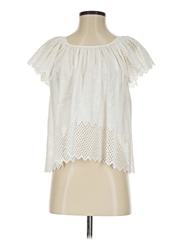 The Great. Short Sleeve Blouse (view 1)