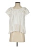 The Great. Ivory Short Sleeve Blouse Size XS (0) - photo 1