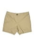 Worthington Solid Tan Khaki Shorts Size 8 - photo 1