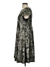 Alfani Metallic Silver Gray Casual Dress Size 10 - photo 5