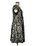 Alfani Metallic Silver Gray Casual Dress Size 10 - photo 4