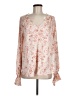 Heyson Orange Long Sleeve Blouse Size M - photo 1