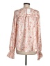 Heyson Orange Long Sleeve Blouse Size M - photo 2