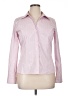 Rafaella Stripes Pink Long Sleeve Blouse Size 16 - photo 1
