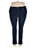 Levi's Solid Blue Jeggings Size 18 - photo 1