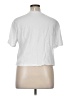 Fabletics White Short Sleeve Top Size XL - photo 2