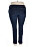 Levi's Solid Blue Jeggings Size 18 - photo 2