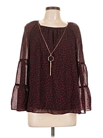 JM Collection 3/4 Sleeve Blouse (view 1)