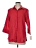 For Cynthia Solid Red 3/4 Sleeve Button-Down Shirt Size M (petite) - photo 1