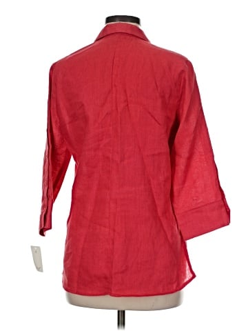For Cynthia 3/4 Sleeve Button-Down Shirt (view 2)