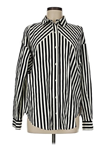 Express Long Sleeve Button-Down Shirt (view 1)