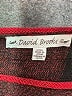 David Brooks 100% Cotton Color Block Burgundy Pullover Sweater Size M - photo 7
