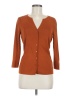August Silk Brown Cardigan Size M - photo 1