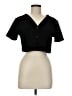 Lowrys Farm Black Short Sleeve Top Size M - photo 1