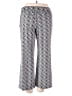 Robert Louis Chevron-herringbone Silver Casual Pants Size 2X - photo 2