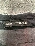 Zara 100% Polyester Solid Black Jacket Size 13 - 14 - photo 3