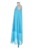 Assorted Brands Solid Blue Casual Dress Size M - photo 5