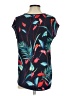 Liz Claiborne 100% Polyester Teal Short Sleeve Top Size S - photo 2