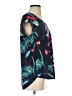 Liz Claiborne 100% Polyester Teal Short Sleeve Top Size S - photo 4