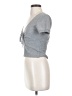 colsie Gray Short Sleeve Top Size S - photo 5