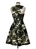 H&M 100% Polyester Camo Green Cocktail Dress Size 8 - photo 2
