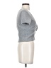 colsie Gray Short Sleeve Top Size S - photo 4