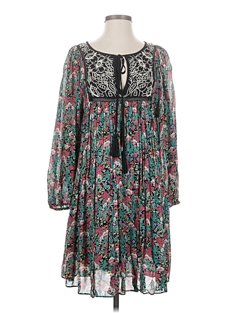 Pre-owned Floreat Casual Dress In Teal