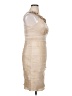 Sangria Tan Cocktail Dress Size 14 - photo 4