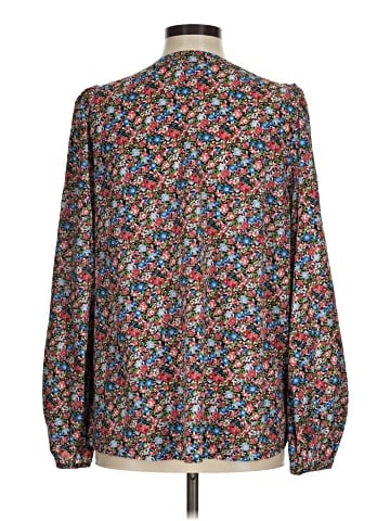 Cotton Bleu Long Sleeve Blouse (view 2)