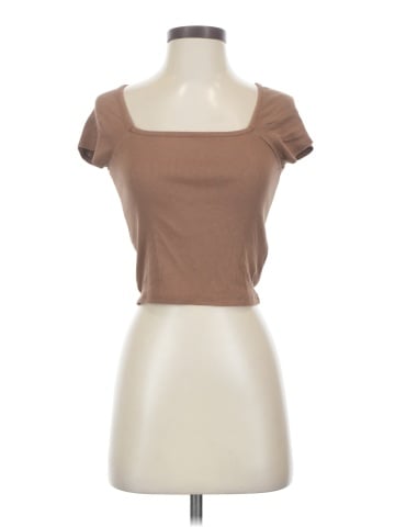 Madewell Brightside Square-Neck Tee (view 1)