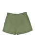 Shein Solid Green Shorts Size 6 - photo 2