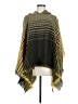 Coco + Carmen 100% Acrylic Green Poncho One size - photo 1