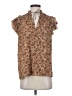 Grade & Gather 100% Polyester Brown Tank Top Size S - photo 1