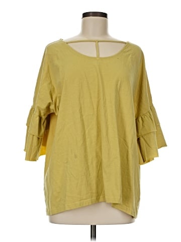 Easel 3/4 Sleeve Top (view 1)