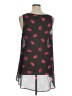 Torrid 100% Polyester Black Sleeveless Blouse Size 1X Plus (1) - photo 2