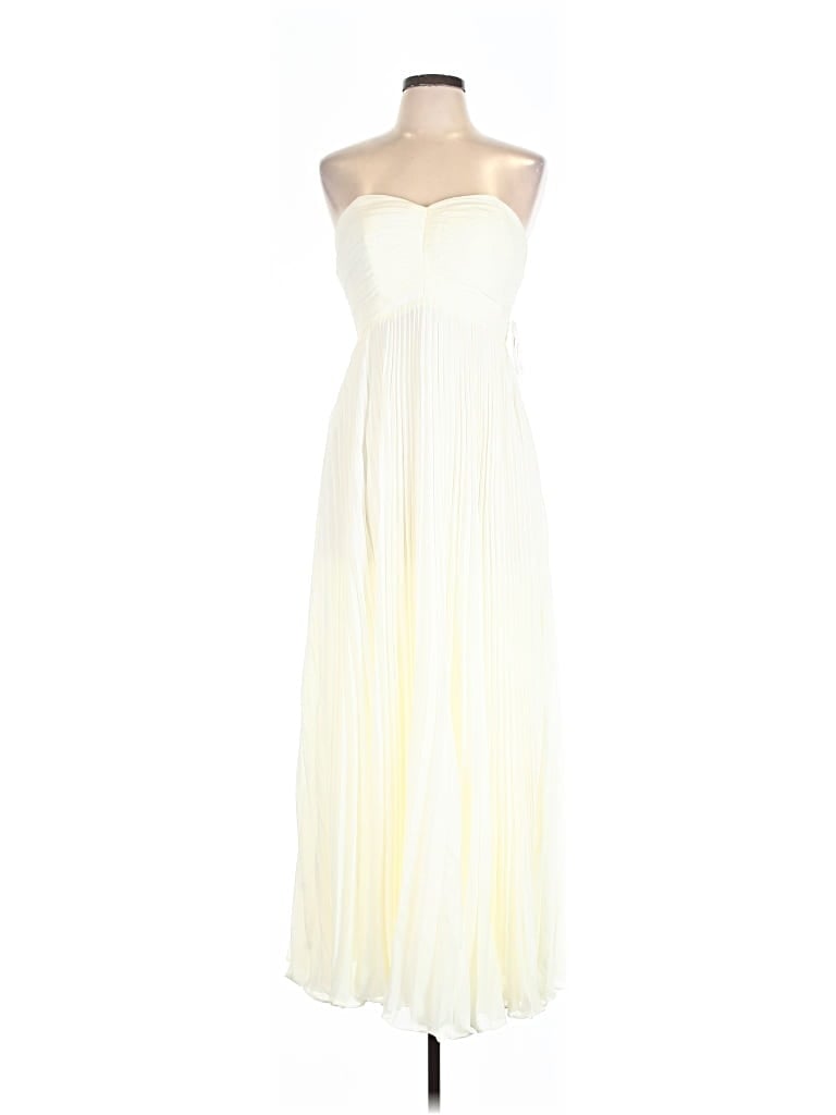 Pre-owned Wear Your Love Cocktail Dress In Ivory