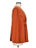 Susan Graver Orange Long Sleeve Blouse Size M - photo 4