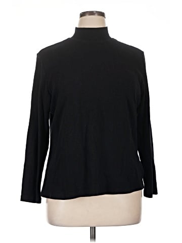 Karen Scott Long Sleeve Turtleneck (view 1)