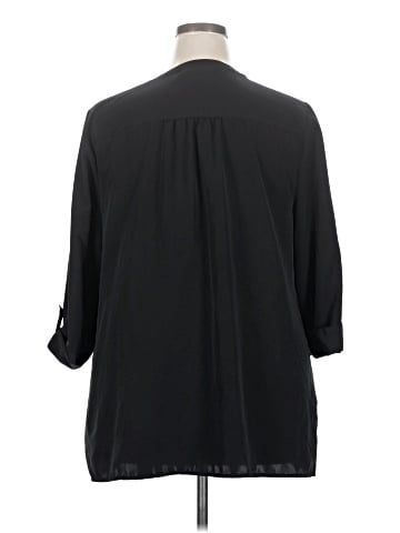 Essentials 3/4 Sleeve Blouse (view 2)