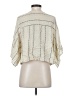 Millibon 100% Rayon Ivory 3/4 Sleeve Blouse Size S - photo 2