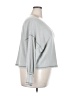She + Sky Gray 3/4 Sleeve Blouse Size M - photo 4