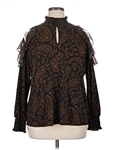 Belldini Long Sleeve Blouse (view 1)