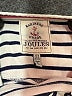 Joules Stripes White 3/4 Sleeve Top Size 4 - photo 7