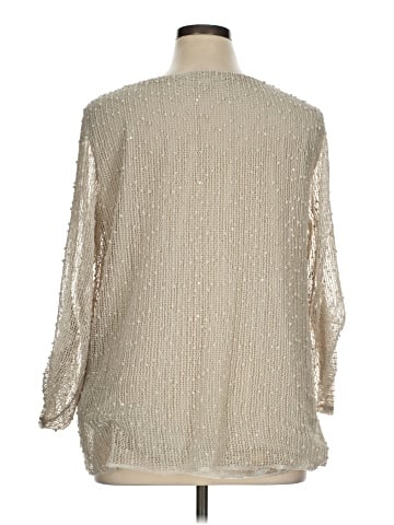 Indigo Soul 3/4 Sleeve Top (view 2)
