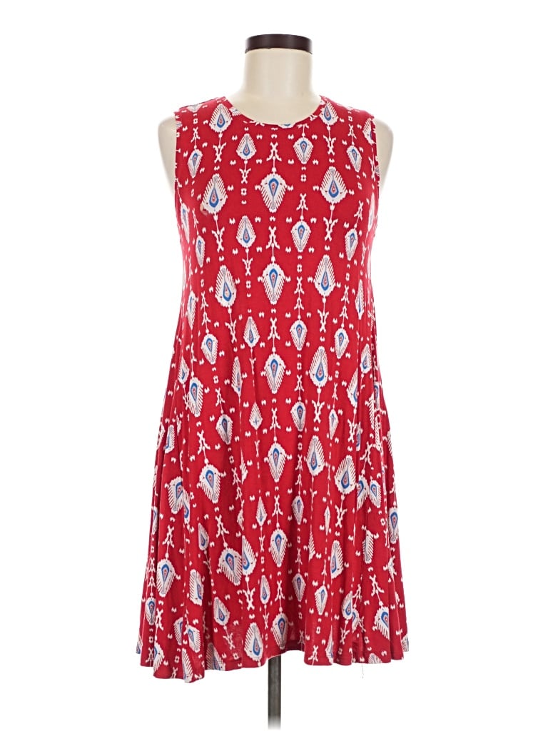 Pre-owned Style & Co Casual Dress In Red