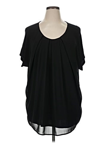 Bobeau Short Sleeve Blouse (view 1)
