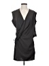 ALLSAINTS 100% Polyester Gray Green Cocktail Dress Size 2 - photo 1